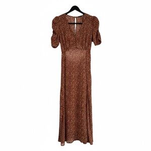 Abercrombie & Fitch Brown Long Sleeve Dress